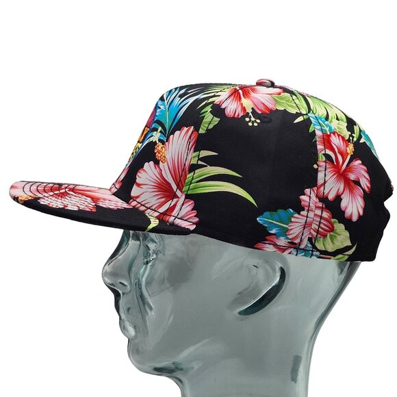 Anchor Bay California Hawaiian Hibiscus Floral Palm OTTO Snapback Hat Mendocino - Picture 4 of 15